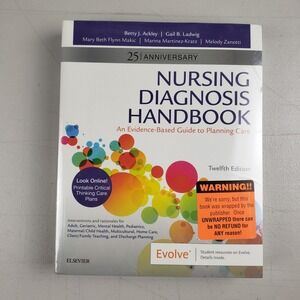 Nursing Diagnosis Handbook 12th Edition Ackley Ladwig New Sealed 9780323551120
